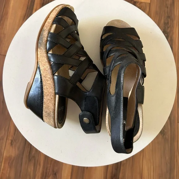 COPY - Dansko  black heel sandals size 38 - Picture 6 of 6